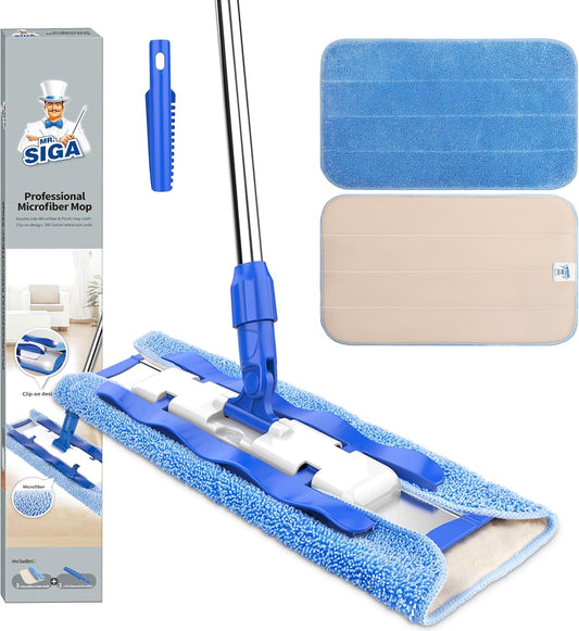 360° Microfiber Flat Mop
