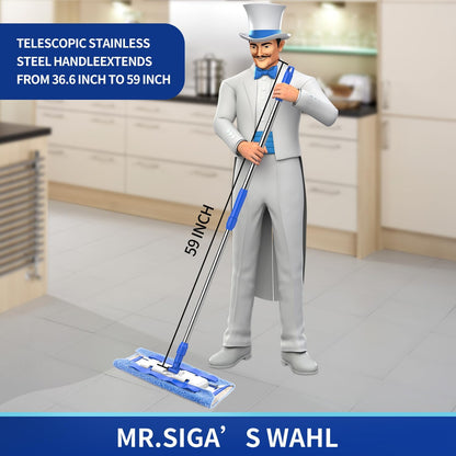 360° Microfiber Flat Mop